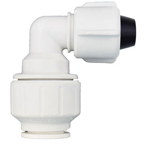 John Guest Female Swivel Elbow - 1/2 CTS x 1/2 NPS