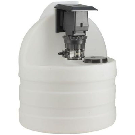 Stenner Single Head Adjustable Pump with 30 Gallon White Tank #1 Tube 3-5 GPD System - 120 volt