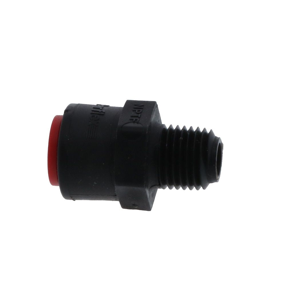 Kynar PVDF Check Valve 3/8 x 1/4 MNPT - 3.0 psi Crack Pressure