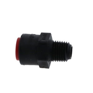 Kynar PVDF Check Valve 3/8 x 1/4 MNPT - 3.0 psi Crack Pressure