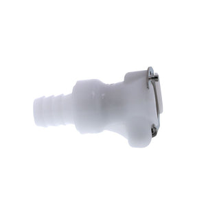 PLCD17006 Valved In-Line Hose Barb Coupling Body 3/8 ID Barb