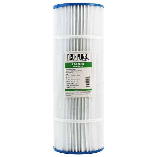 Neo-Pure PS-750-EE Pool and Spa Filter 7" x 19-5/8"