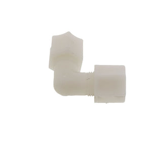 JACO 50-6-N-O Nylon Union Elbow 3/8 OD Tube x 3/8 OD Tube