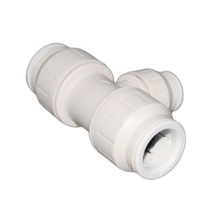 John Guest Reducing Tee - 22mm x 22mm x 15mm