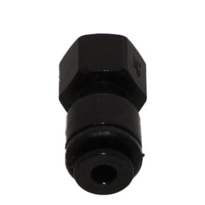 John Guest Female Adaptor BLACK ACETAL - 4mm x 1/8 BSP