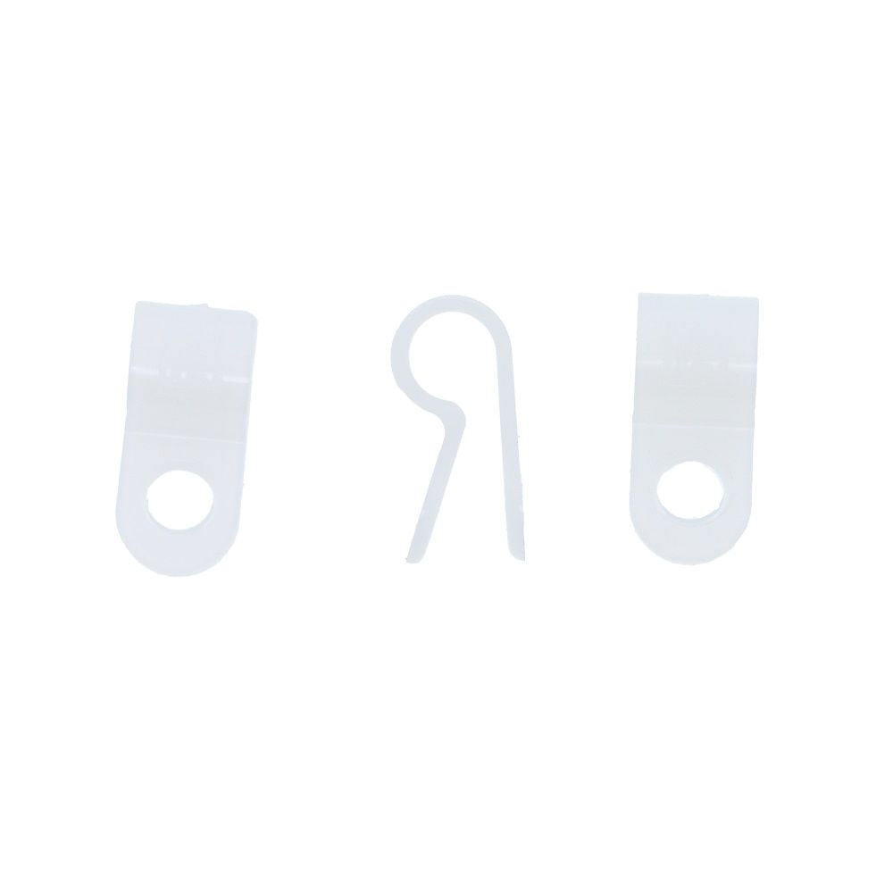 Tubing Clamps [Nylon Loop Clamps] - C-Style For 1/4 OD Tubing