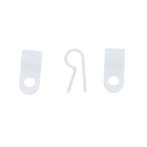 Tubing Clamps [Nylon Loop Clamps] - C-Style For 1/4 OD Tubing