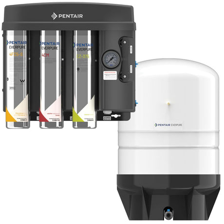Everpure EV9975-57 EZ-RO System - 375 GPD w/10 Gal Hydropneumatic Tank