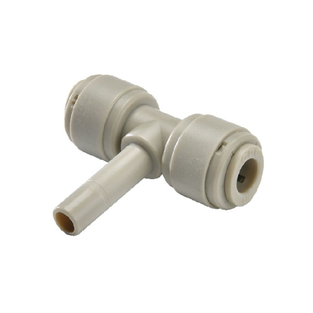 NeoFit - Acetal Gray Stem Branch Tee 3/8" tube x stem 3/8"