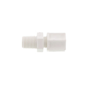 JACO 10-5-4-P-PG Polypropylene Male Connector 5/16 OD Tube x 1/4 MPT