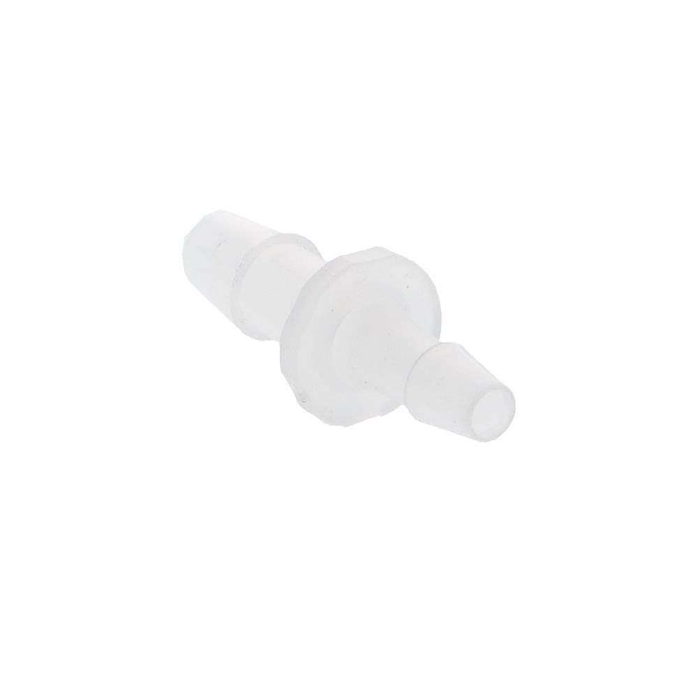 FitQuik Polypropylene Tube to Tube Straight Reducer Fitting - 3/8" ID barb x 1/4" ID
