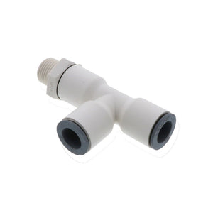 Parker LIQUIfit Swivel Male Run Tee - 1/2 x 3/8 NPTF