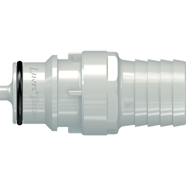 LinkTech 60PP Series Straight Male, Valved 3/4" HB, Polypropylene, EPDM