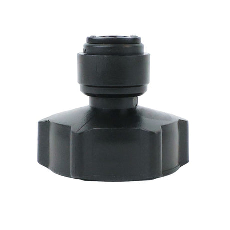 NeoFit - Acetal Black Female Adapter 8mm [5/16"] tube x 3/4" BSP[P] Flat