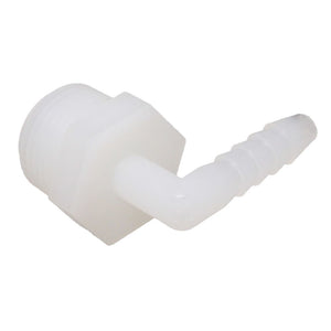 Male Elbow Barb x Male NPT - 3/8" HB x 3/4" MNPT