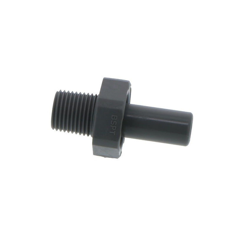 John Guest Stem Adapter BSPT - 5/16 x 1/8  BSPT