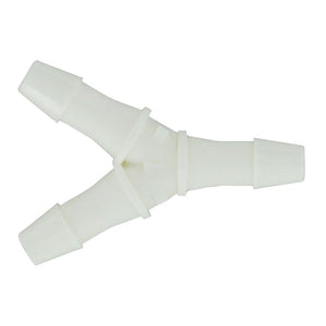 FitQuik Nylon Union Y Barb Fitting - 1/4 ID x 1/4 ID x 1/4 ID