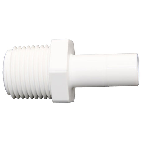 NeoFit - Polypropylene Natural White Stem Adapter 1/2" Stem x 1/2" NPTF