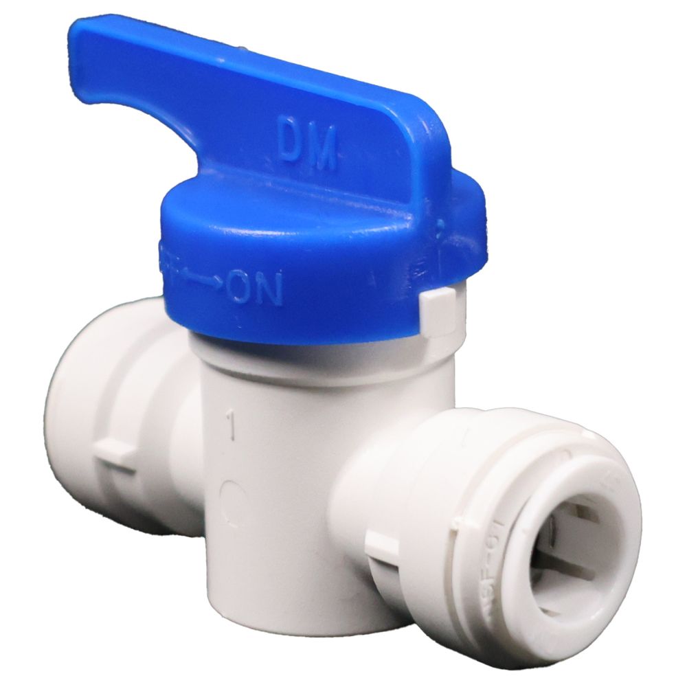NeoFit - Shut-Off Valve Polypropylene - 1/2" x 1/2" Quick Connect