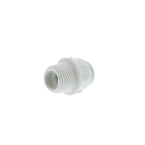 John Guest Male Connector NPTF Polypro  - 1/2 x 1/2 NPTF
