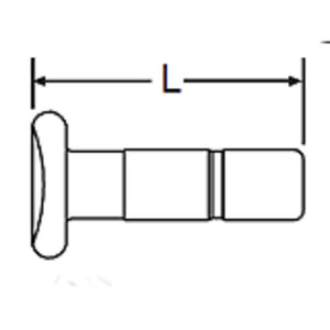 Kynar PVDF Plug - 3/8