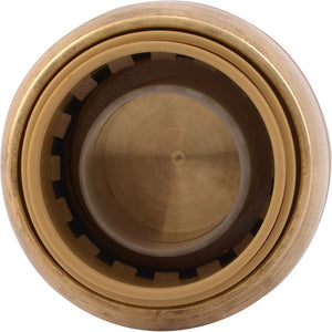 SharkBite® U518LF Lead-Free Brass Push-to-Connect End Stop - 3/4"