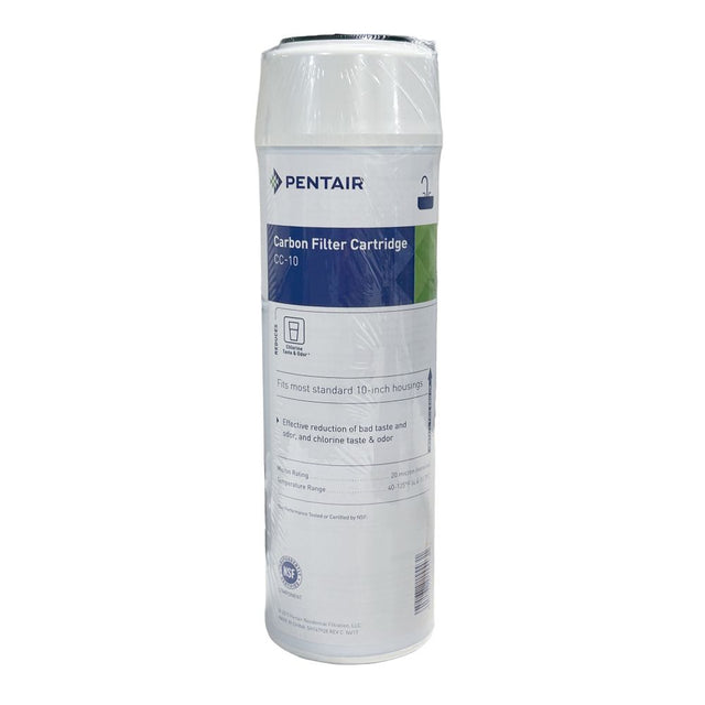 Pentek 155155-43 CC-10 Coconut Granular Activated Carbon Filter
