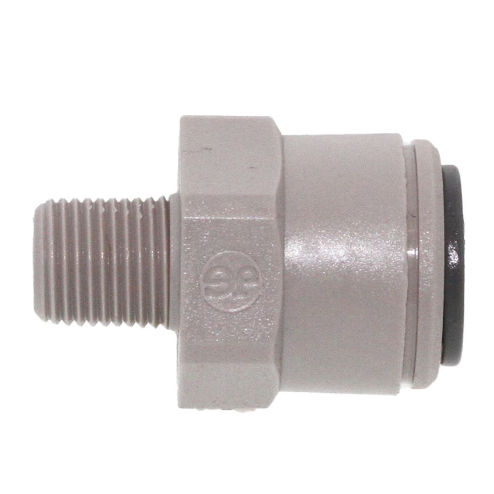 John Guest Male Connector NPTF - 3/8 x 1/8  NPTF