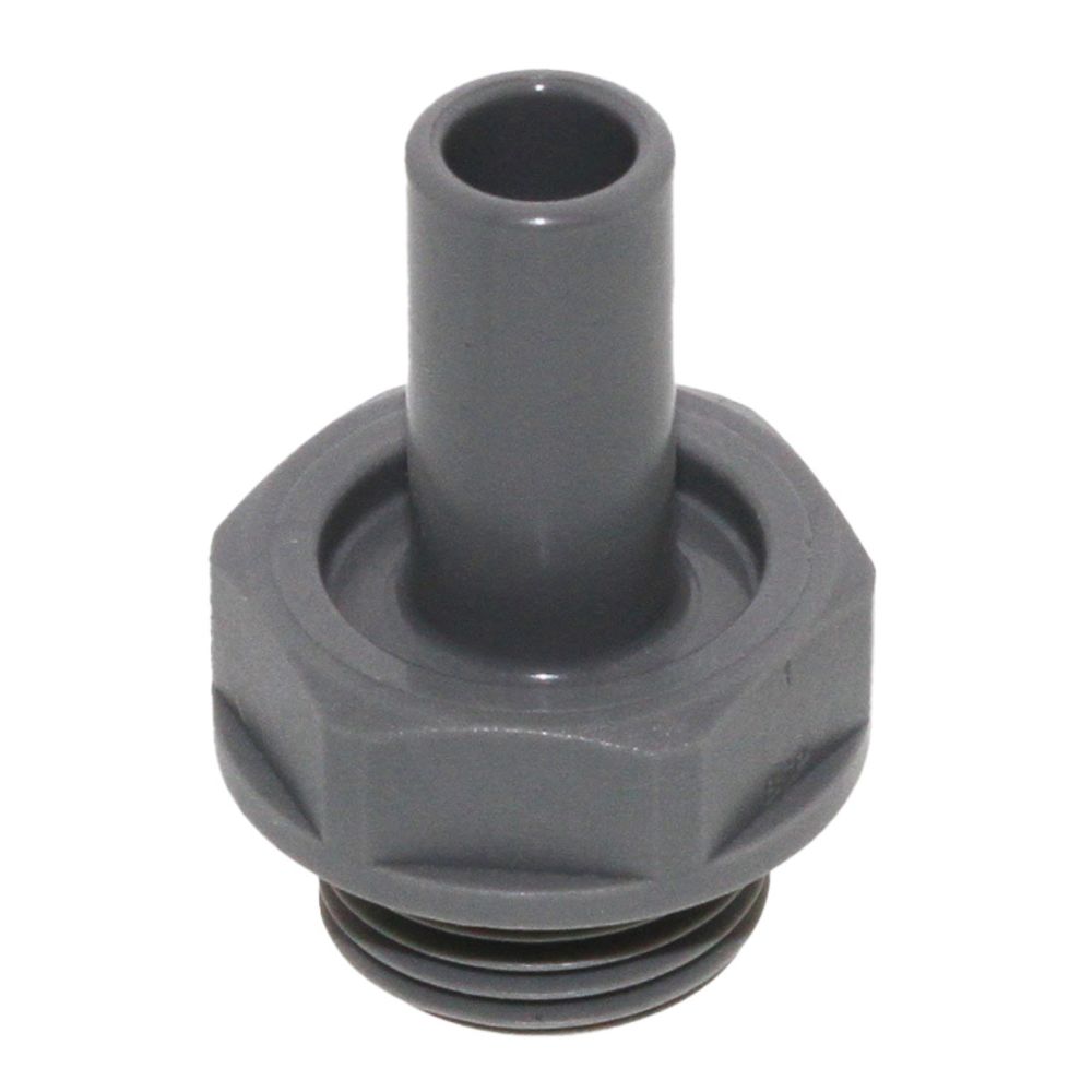 John Guest Stem Adapter BSPT - 3/16 x 1/8  BSPT