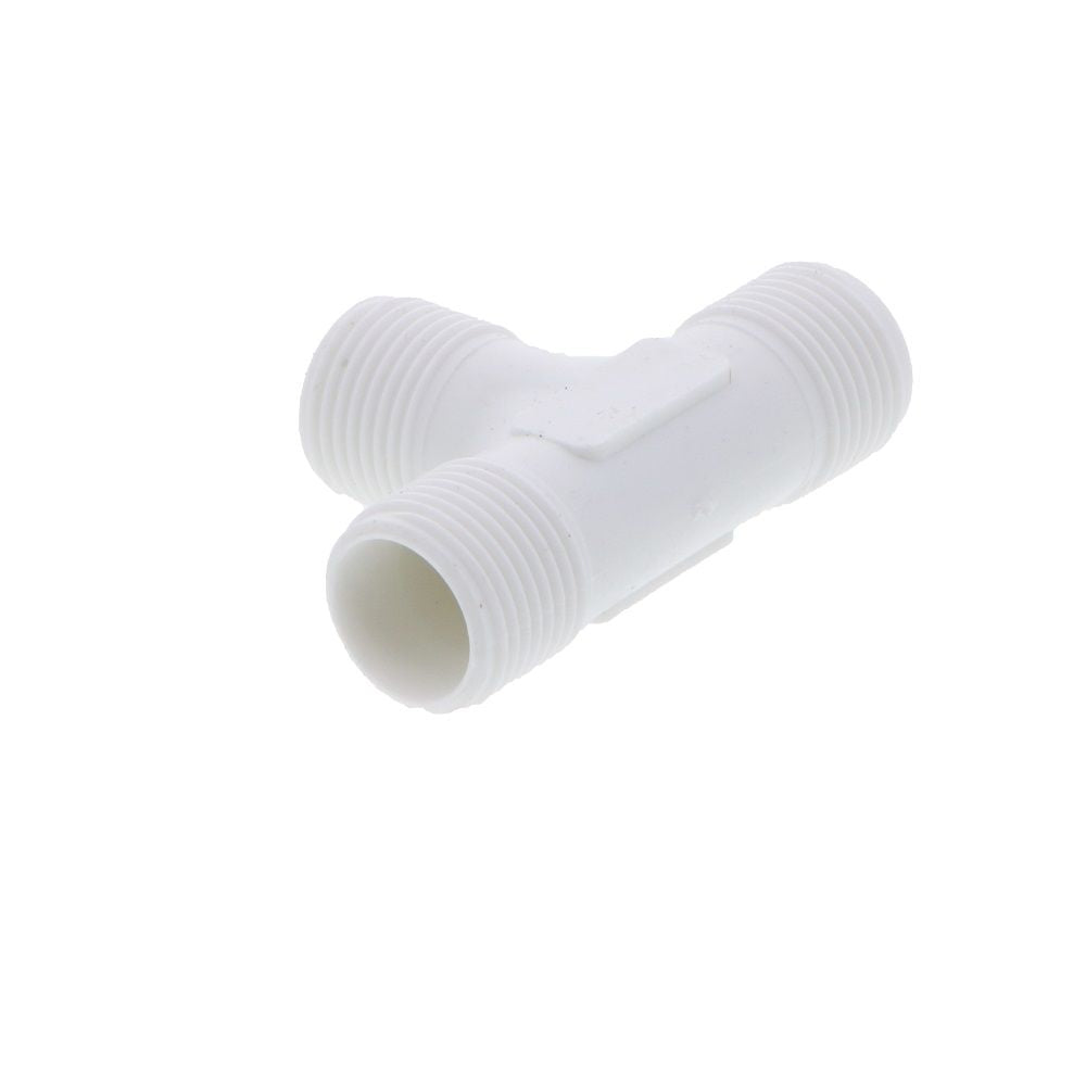 JACO 70-6-P Polypropylene Union Tee 3/8 OD Tube x 3/8 OD Tube x 3/8 OD Tube - Single