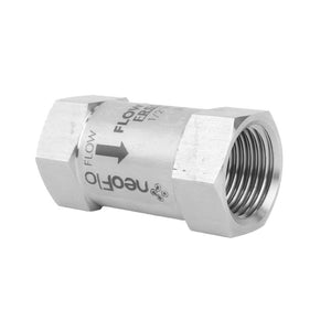 Neo-Pure Stainless Steel  Flow Restrictor 4.5 GPM 316SS 1/2" FPT x FPT