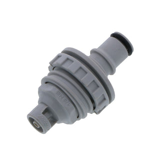 NS4D42002 Valved Panel Mount Hose Barb Coupling Insert 1/8 ID Barb