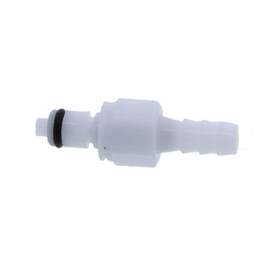 PMCD2204 Valved In-Line Hose Barb Coupling Insert 1/4 ID Barb