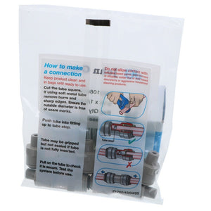 John Guest Male Connector BSPT - 5/16 x 1/8 BSPT