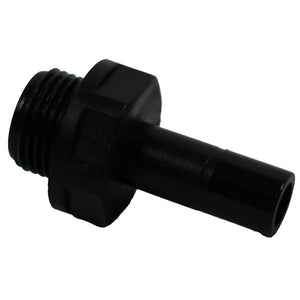 NeoFit - Acetal Black Male Elbow Swivel- 10mm tube OD x 3/8"BSP[P]