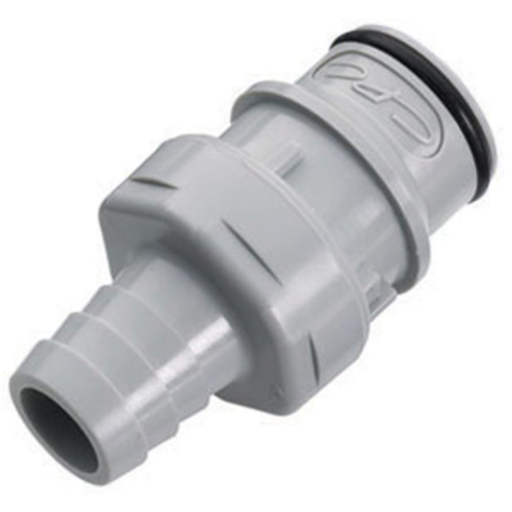 61300 NSF Non-Valved In-Line Hose Barb Coupling Insert 1/2 ID Barb