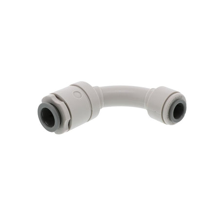 John Guest Superseal Flow Bend Elbow - 3/8 Superseal x 5/16