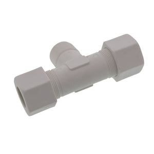 JACO 60-12-12-P-PG Polypropylene Male Branch Tee 3/4 OD Tube x 3/4 MPT