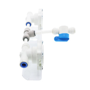 Everpure EV9798-38 QC Twin Series Head w/ Flush Valve