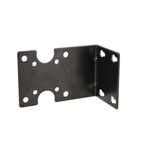 Black L-Shape Bracket - Slimline and Standard 3/4 Caps with or w/o PR