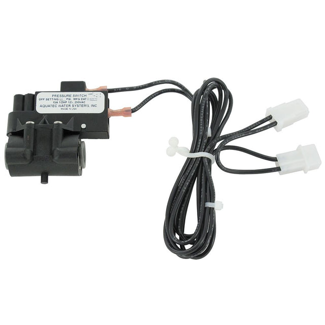 Tank Pressure Shut Off Switch w/Wire Harness - 60 PSI - 3/8" QC