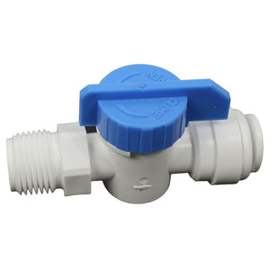 Inline Male Ball Valve 3/8 qc x 3/8 NPT