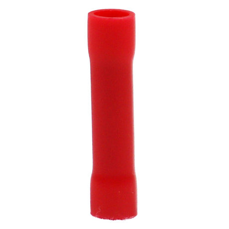 Butt Splice Connector, 22-18 AWG, Red Nylon