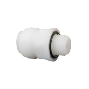 NeoFit - Acetal Natural White Male Connector 3/8" tube x 1/4"BSP[P]