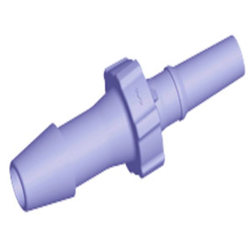 SLM6191 Luer Fitting Purple Tint Polycarbonate Male Slip Luer X 3/16 HB