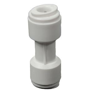 Union Connector Acetal 1/4 qc x 1/4 qc
