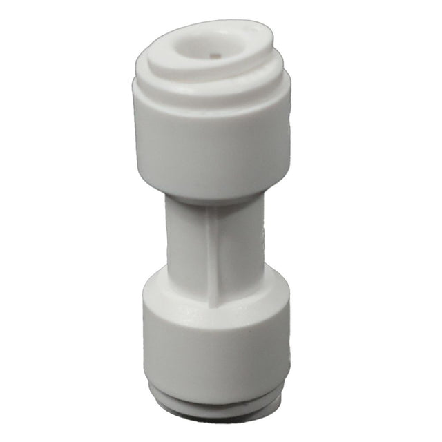 Union Connector Acetal 1/4 qc x 1/4 qc