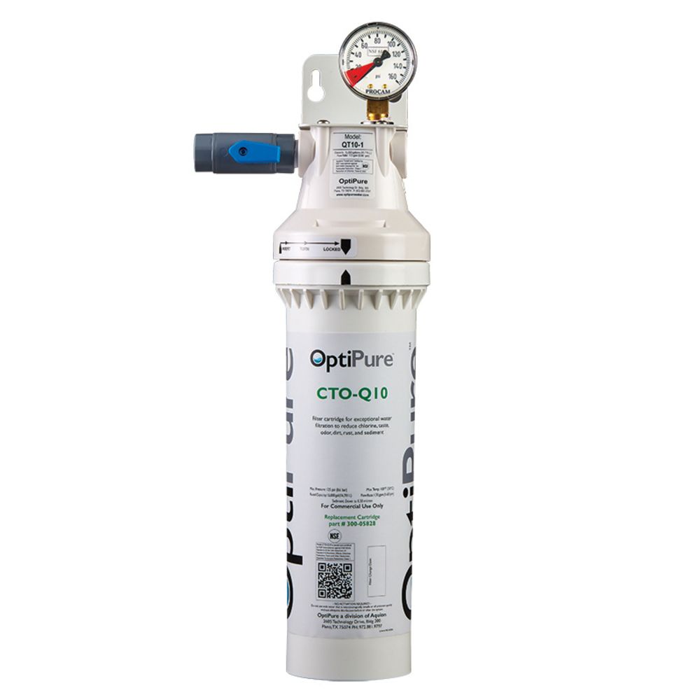 Optipure QT10-1; single 10" System