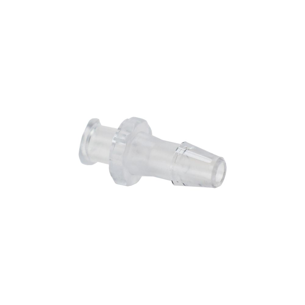 LinkTech Female Luer Thread Style to 200 Series Barb, 3/16" [4.8 mm] ID Tubing, Clear Polycarbonate
