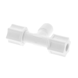 JACO 60-5-4-P-O Polypropylene Male Branch Tee 5/16 OD Tube x 1/4 MPT